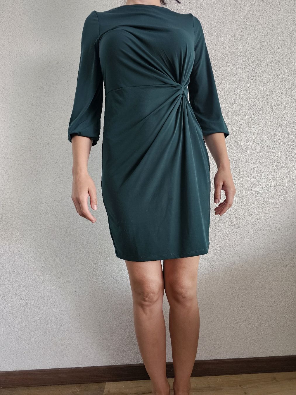 Vestiti: Dunkelgrünes Vero Moda Kleid Gr. S  – Usato da Grosshöchstetten venduto da Qenko 1
