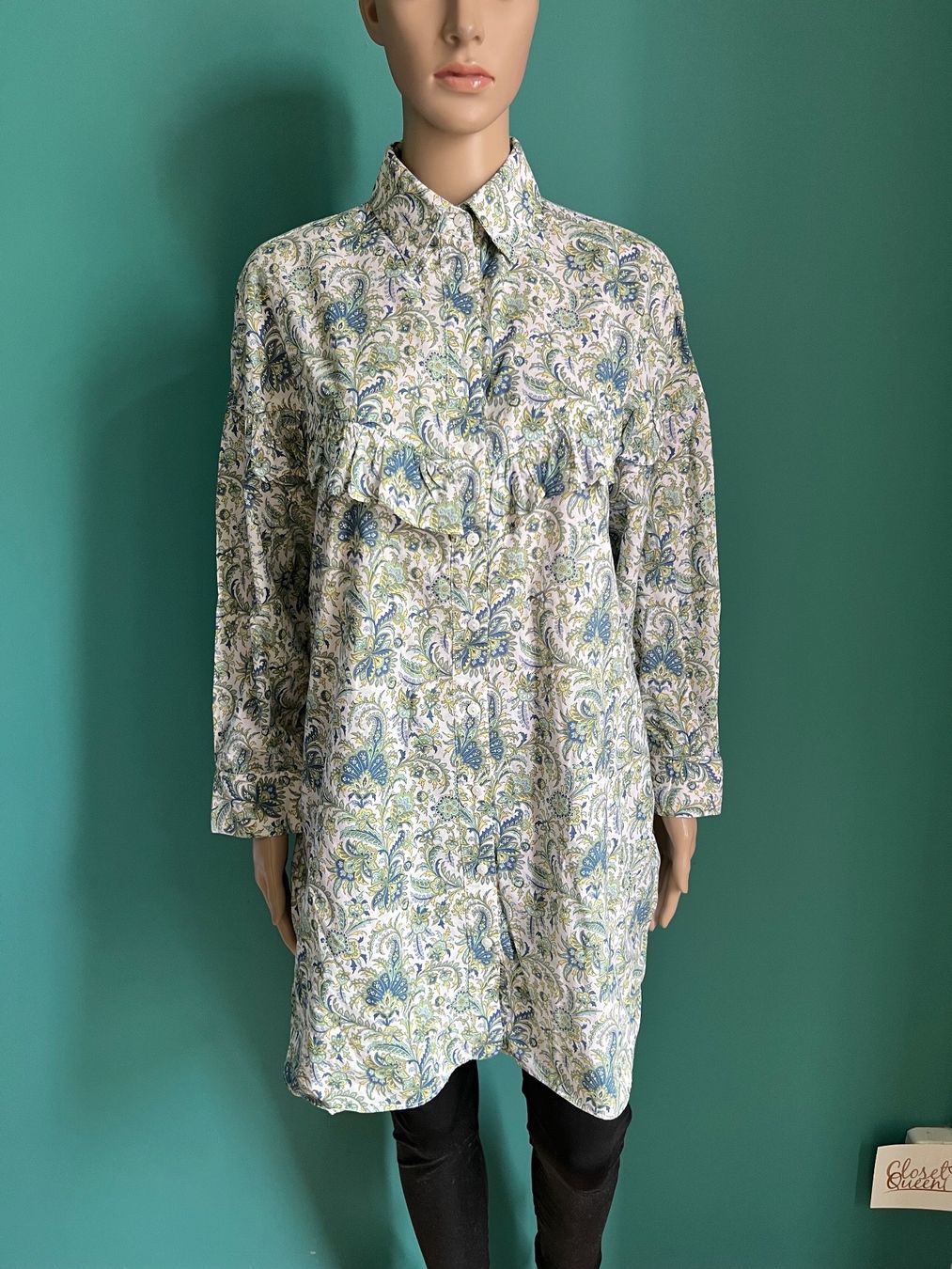 Zara Kleider: ZARA Blusenkleid 💚 – Gebraucht aus zürich von vintage12