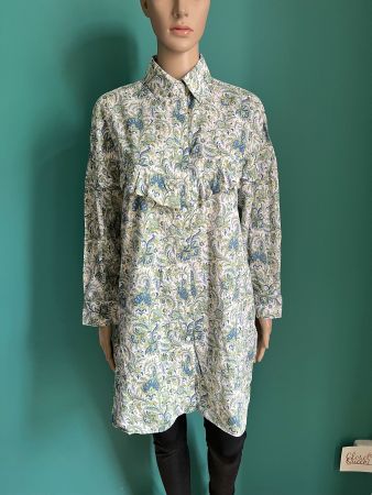 ZARA Blusenkleid 💚