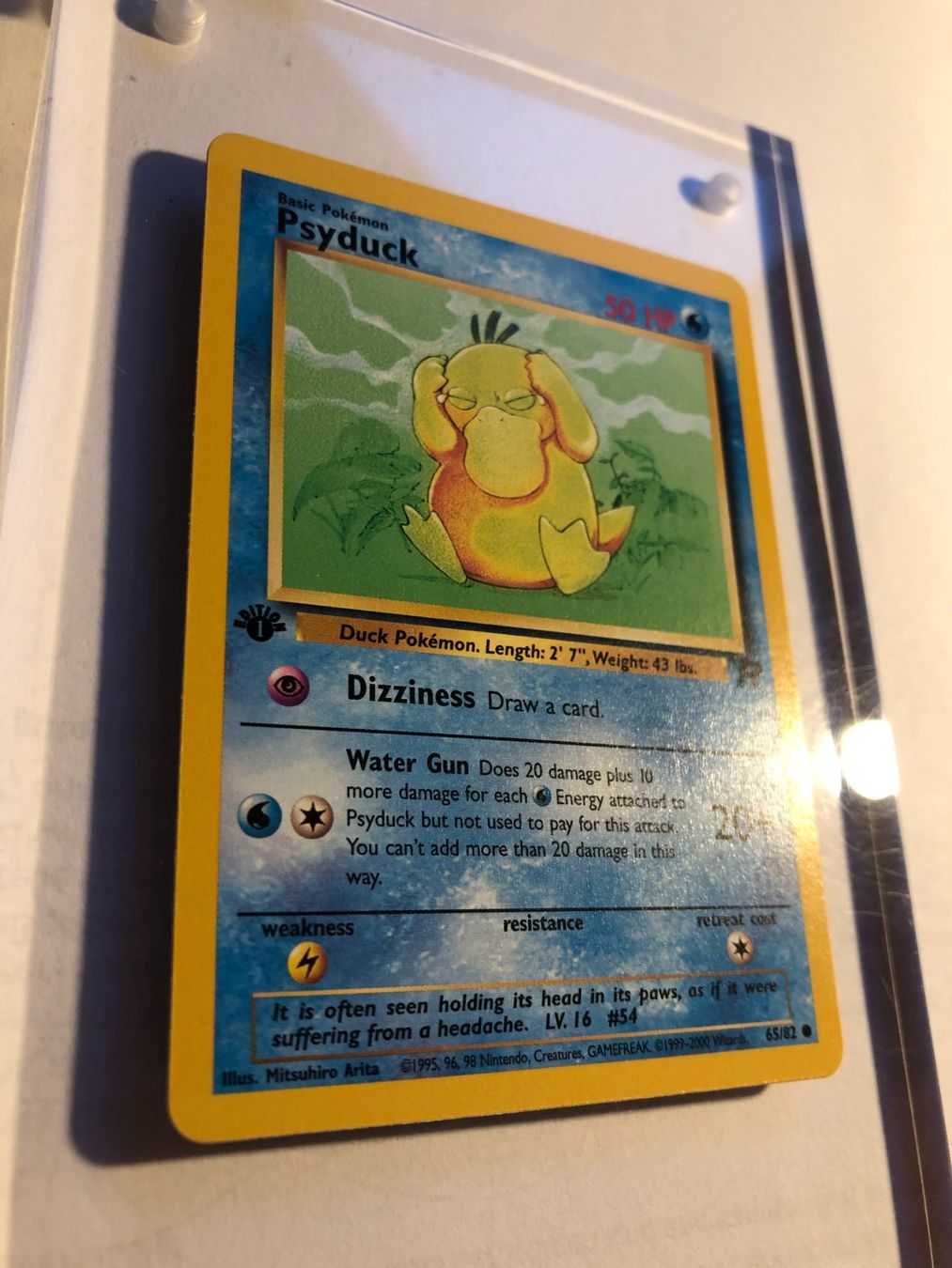 Carte collezionabili: Psyduck 1st Team Rocket - MINT - ab 1.- – Usato da Giubiasco venduto da dan_pr8b 1