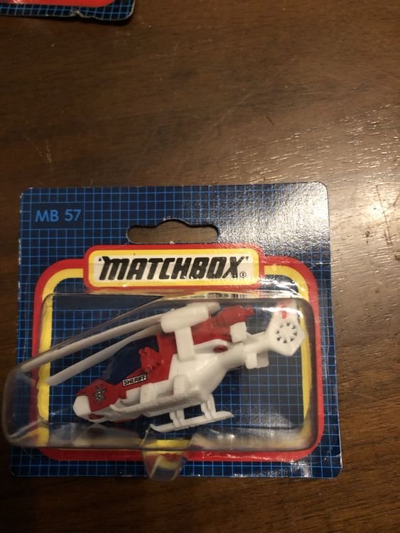 Matchbox MB57 Mission Helicopter, Made in Thailand (Neu und ...