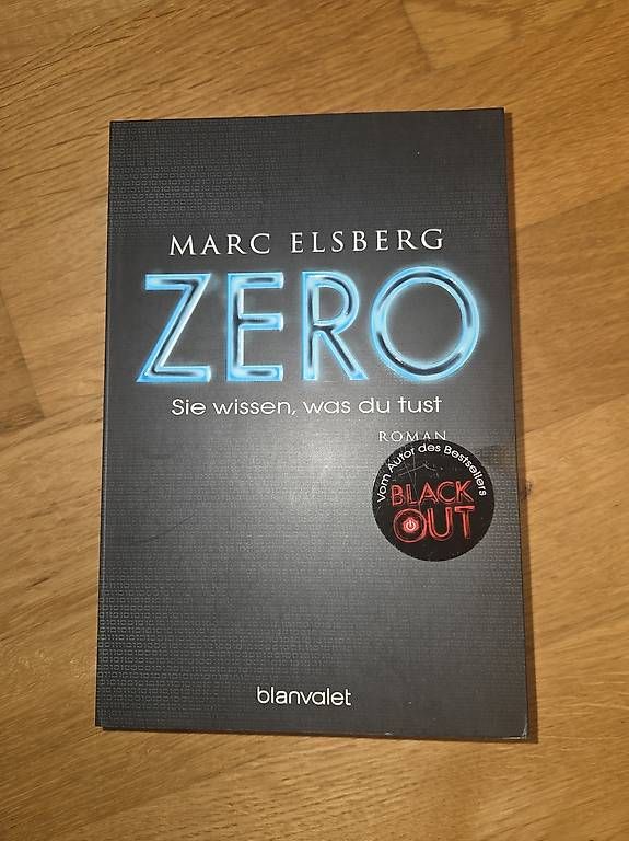 Livres: NEU: Marc Elsberg - Zero – D'occasion à Zumikon par CiaVS 1