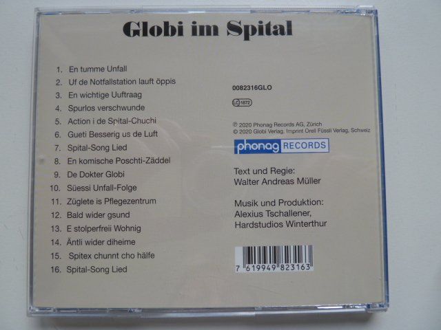 CD: Globi im Spital – Usato da Au ZH venduto da sikoku 2