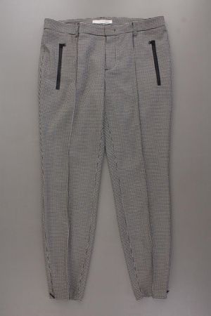 Oui Stoffhose Gr. 40 hahnentritt grau