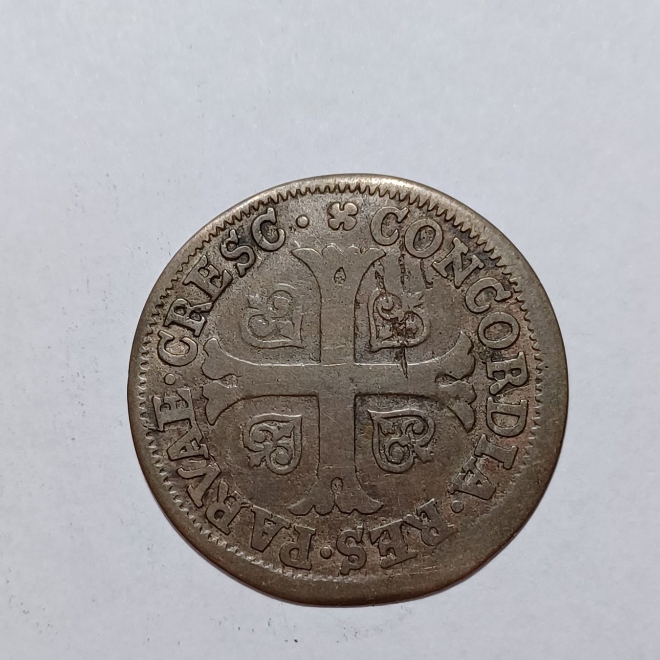 Tutti le monete: 1/2 Batzen 1713 Luzern – Usato da Pfäffikon ZH venduto da Schweizer_Muenzen 1