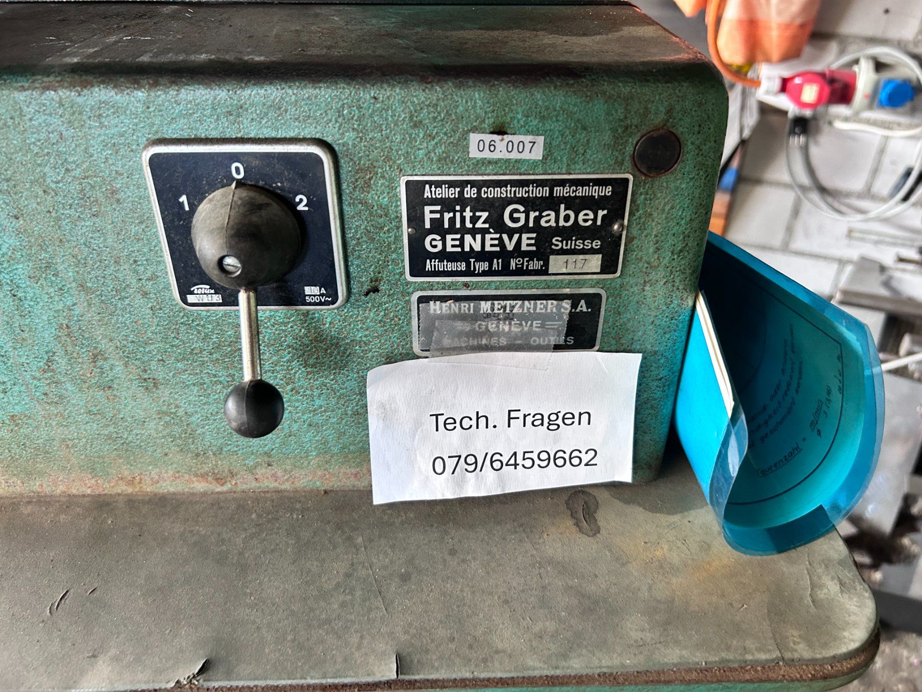 Alle Maschinen: Werkzeugschleifmaschine – Gebraucht aus Münchenstein von fransch 7