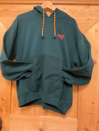 BALLY HOODIE UNISEX GRÜN NEU & UNGETRAGEN