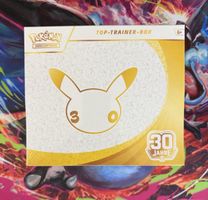 Pokémon 30th Celebration Top Trainer Box Deutsch