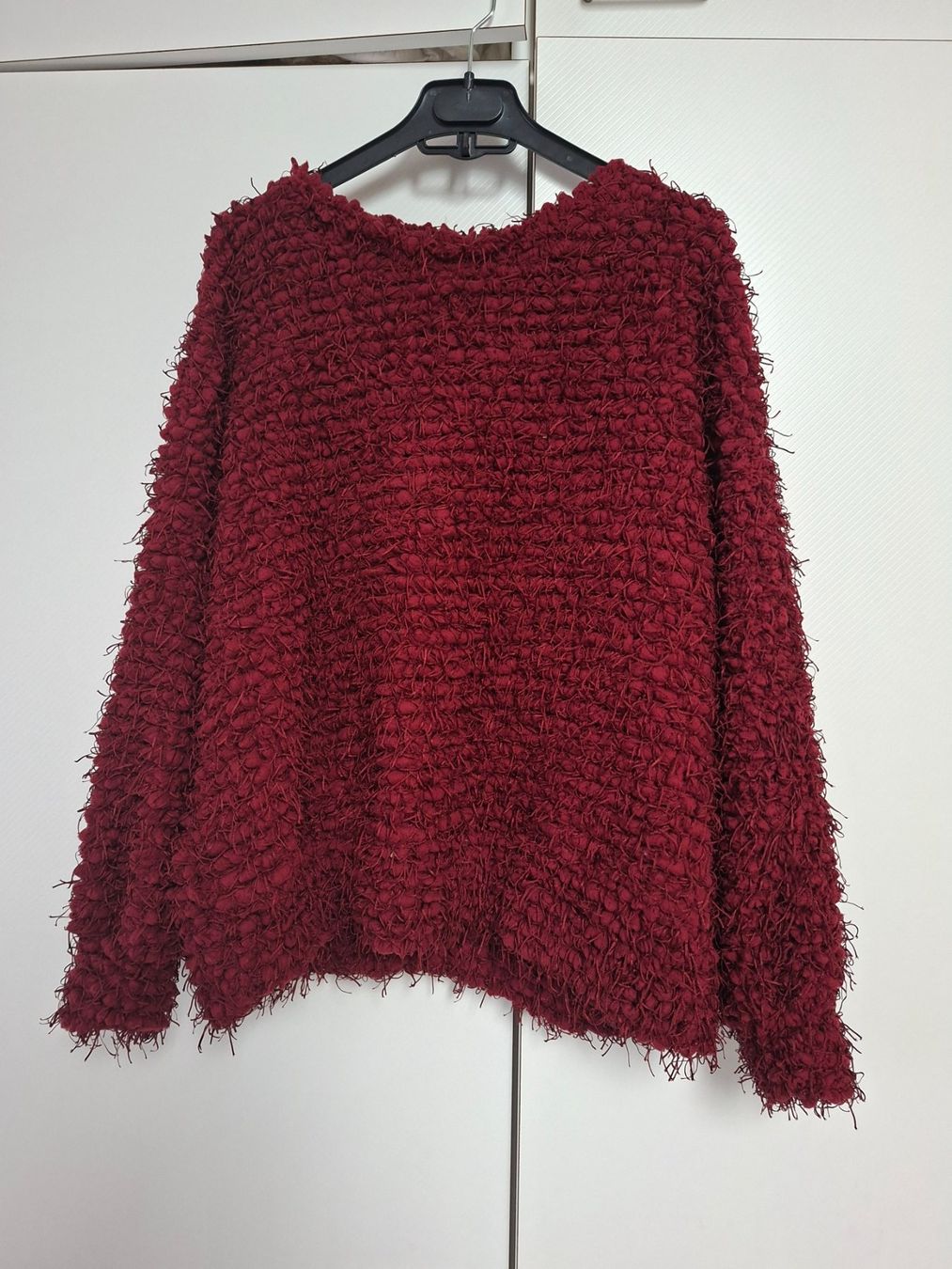 Zara Maglioni & Felpe: Schöner, warmer Strickpullover von Zara, Gr. S, Weinrot – Nuovo (secondo la descrizione) da Bäriswil BE venduto da Rezz