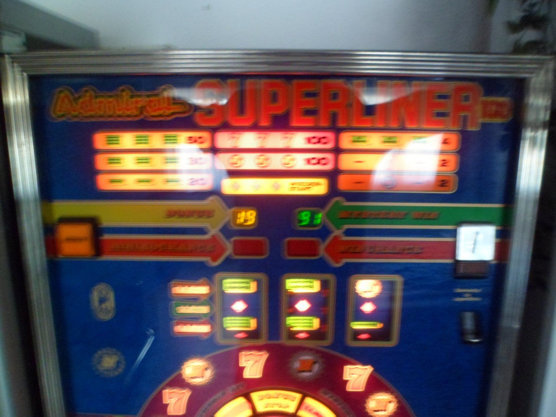 Spielautomaten: ADMIRAL SUPER LINER 100 – Gebraucht aus Basadingen von seeyouinhell72 2
