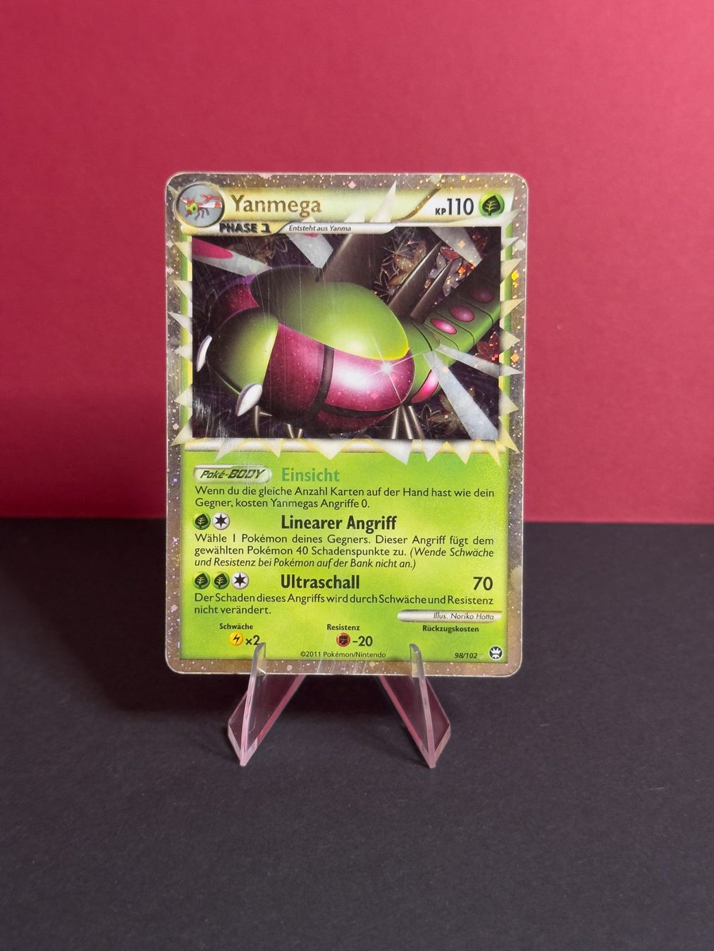 Pokémon Carte collezionabili: Yanmega Prime #98 Pokémon Holo Rare – Usato da Cham venduto da JCollects