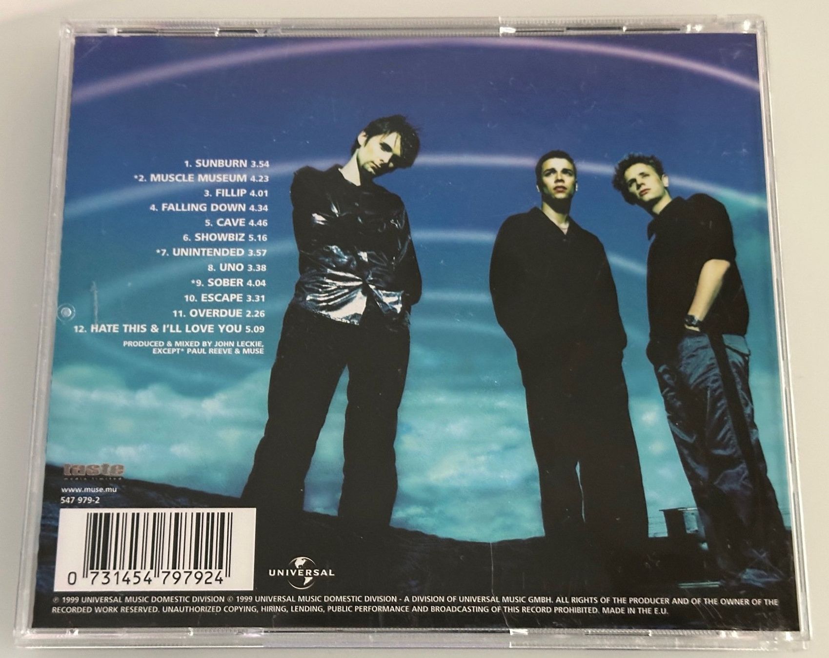 CD: Muse - Showbiz CD Album – Usato da Geuensee venduto da dmi_hdp9 1