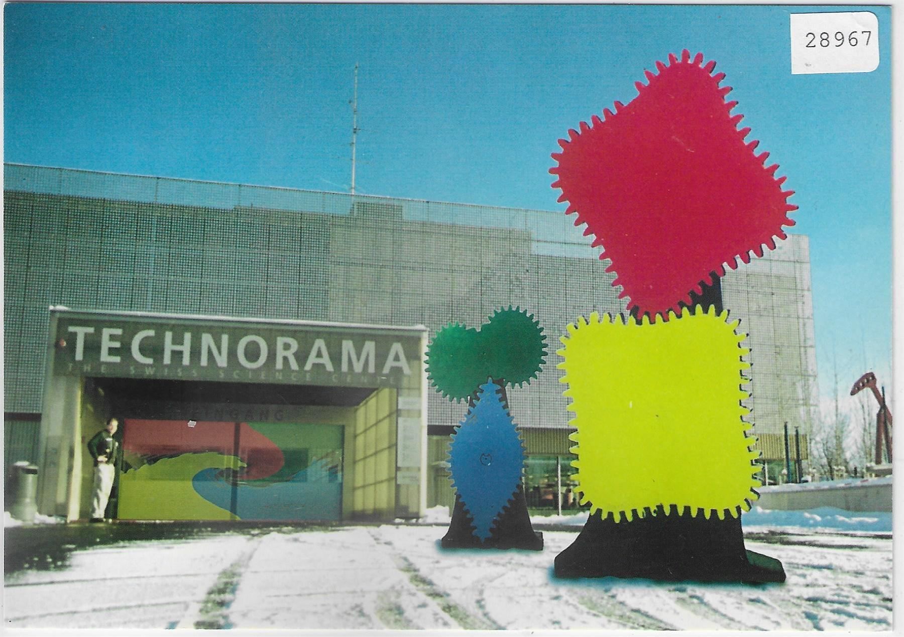 Cartes postales: Technorama Winterthur - Fotomontage – D'occasion à Ettingen par Kartenplanet