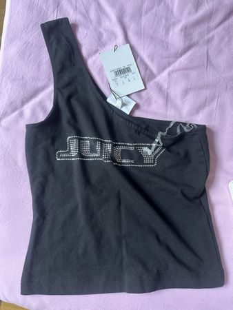 Juicy Couture Top schwarz Grösse S neu