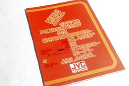 Originaler - Katalog: JVC / NIVICO wohl von 1973/1974