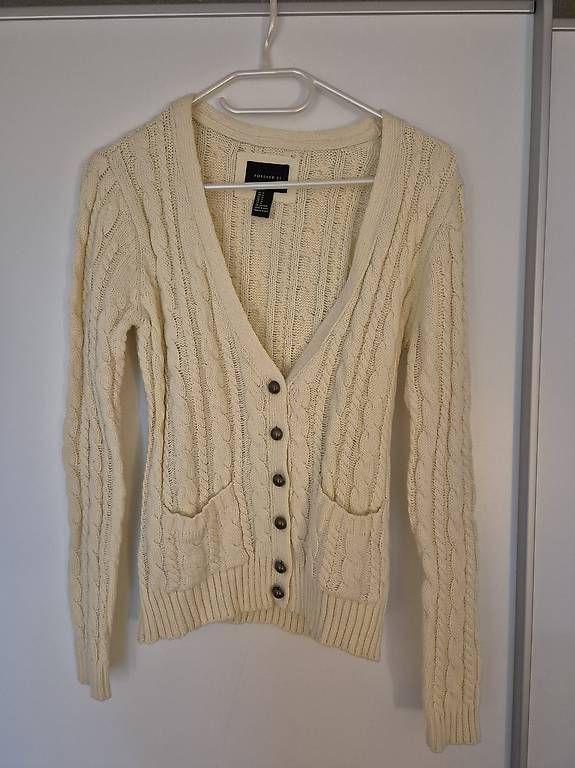 Giacche: Strickjacke weiss – Usato da Wetzikon ZH venduto da ManderLindli
