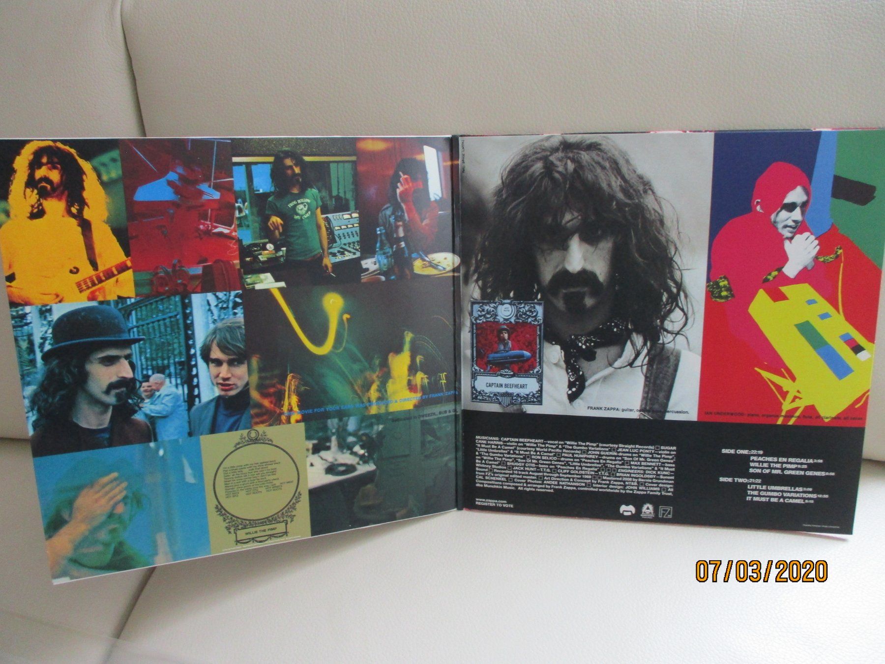 Dischi in vinile: Frank Zappa – Hot Rats – Usato da Liestal venduto da Disc-Point 1