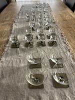 ROSENTHAL Gläserset  Studio Line 'Berlin' mit Rauchglas-Fuss