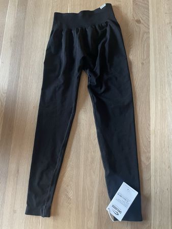 Smilodox Leggings Slayton Scrunch schwarz Groesse M neu