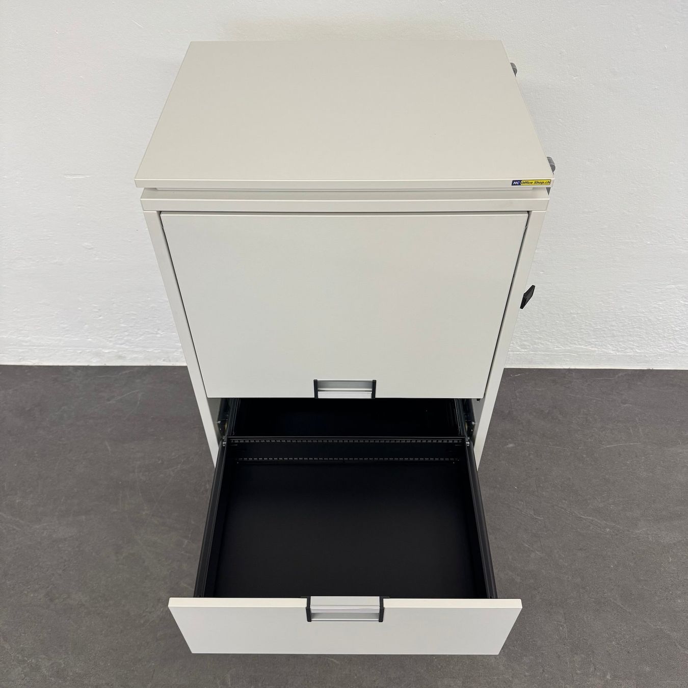 Banconi: Steelcase Moby Roll-Caddy - Weiss - mit Vollmantelschublade – Usato da Schönenwerd venduto da mcofficeshop 1