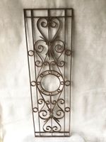 Antikes Tür-Fenstergitter, handgeschmiedet