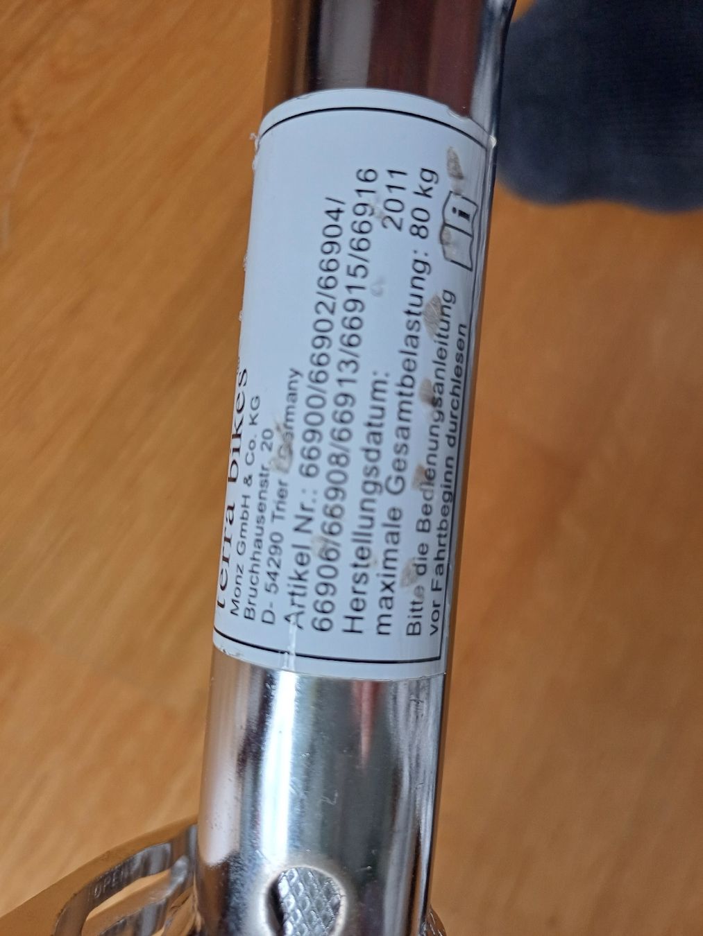 Vélos: Einrad Terra Bikes  – D'occasion à Luzern par Melha82 4
