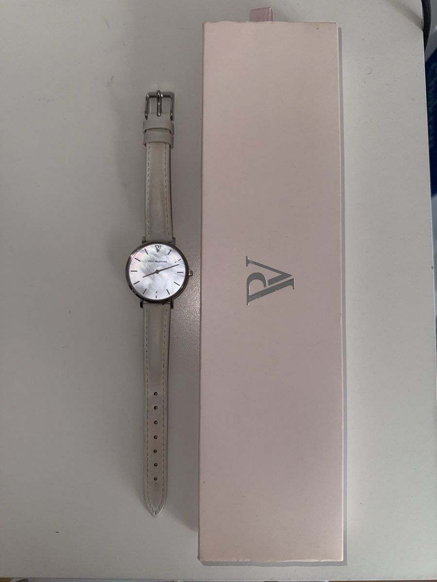Orologi: Paul valentine Uhr weiss/perlmut – Usato da Mörschwil venduto da Seegurke18