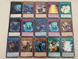 Yu-Gi-Oh! - Karten (12 Stk.) Englisch - guter Zustand