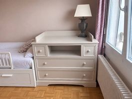 Commode/table à langer évolutive Tartine et Chocolat 