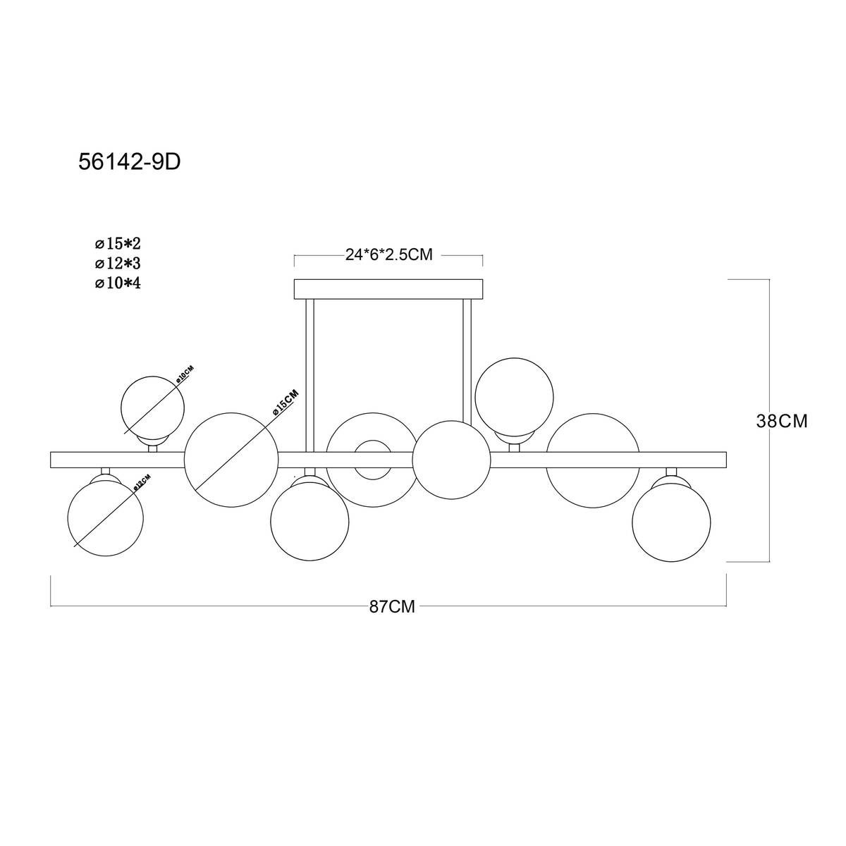 Kronleuchter & Deckenlampen: Deckenleuchte, LED, 87 cm x 30 cm – Neu (gemäss Beschreibung) aus Kreuzlingen von Smart-Light 5