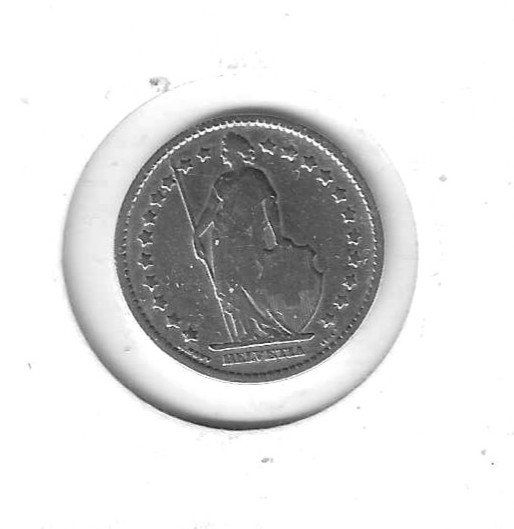 Tutti le monete: Monnaie Suisse: 1 Fr 1899 – Usato da Muraz (Collombey) venduto da Resine 1