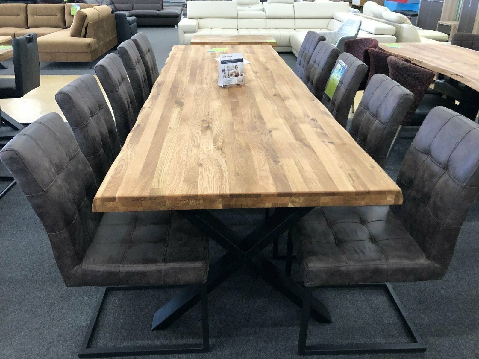 Tavoli: BAUMKANTENTISCH  EICHE GEÖLT 220cm*100cm 799.- – Nuovo e nell'imballaggio originale da Recherswil venduto da Moebel_Outlet 1