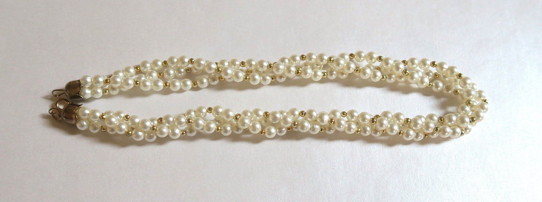 Catenine: Wachs-Perlenkette – Usato da Brittnau venduto da marlenestone 2