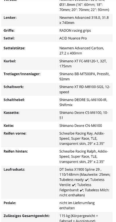 Radon Velos: Radon Jealous 29.  Grosse M. / Neu   vb – Neu (gemäss Beschreibung) aus Davos Dorf von pwo_82sy 2