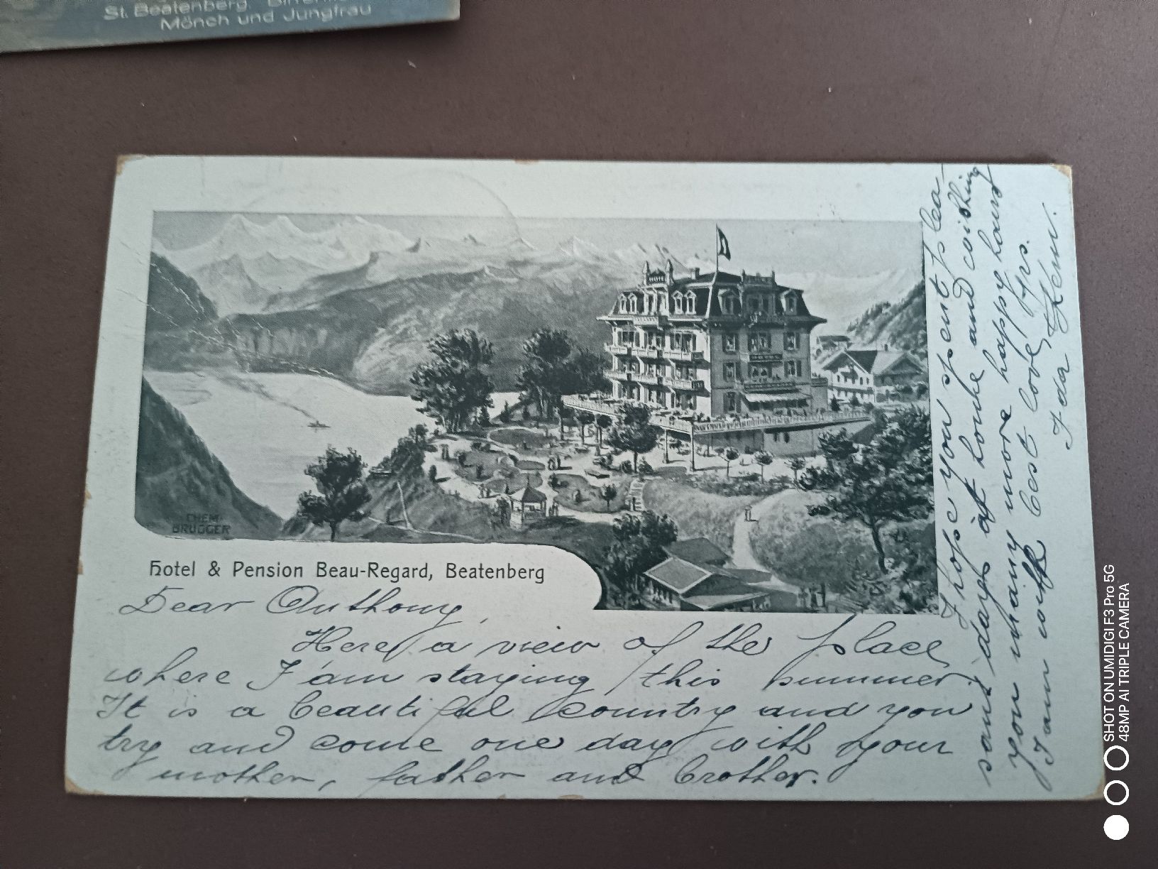 Ansichtskarten: Drei alte Ansichtskarten Beatenberg / Berner Oberland Bern – Gebraucht aus Aarwangen von to-hirschi 2