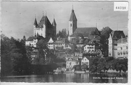 Thun - Schloss und Kirche