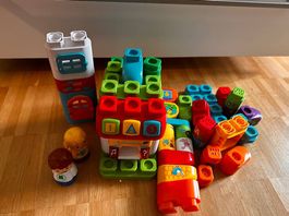 Mega Bloks Haus, ABC, 2 Figuren