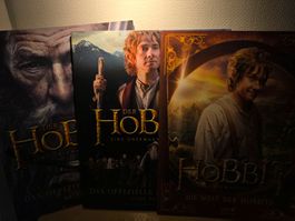 Der Hobbit – 3 Begleitbücher / Filmbücher im Set