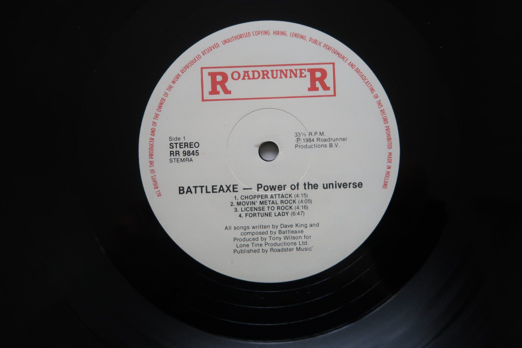 Dischi in vinile: BATTLEAXE - POWER FROM THE UNIVERSE  - VINYL LP – Usato da Basel venduto da Patiscat 2