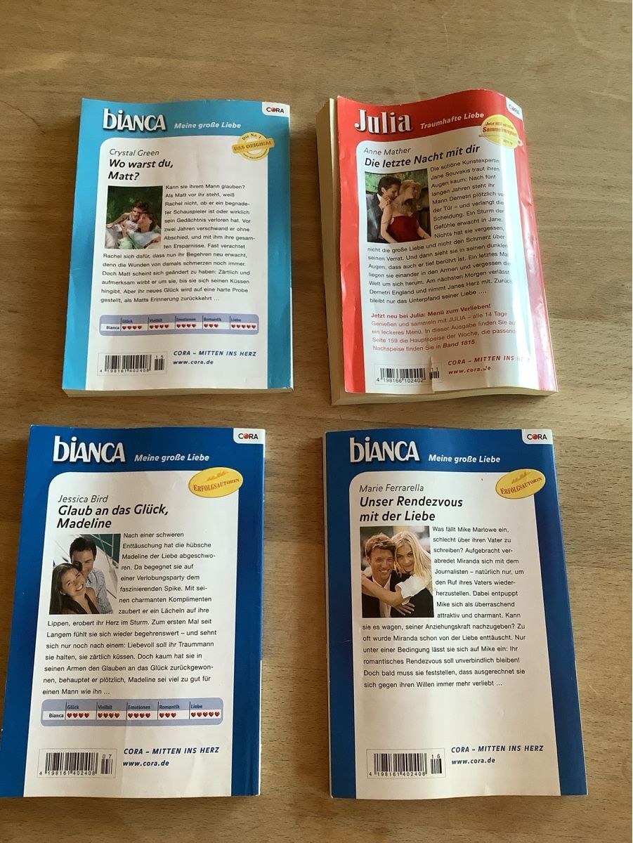 Livres: Liebesromane im Paket – D'occasion à Saas-Balen par kircin 3