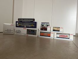 Lot Märklin et Lima HO, trains et accessoires divers