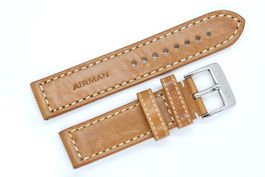 Glycine Lederband 23mm mit Dornschliesse