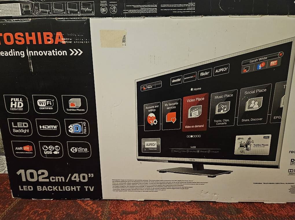 Toshiba Televisori: Télé Toshiba 40" LED Full HD sans support – Usato da Monthey venduto da darkmine 1