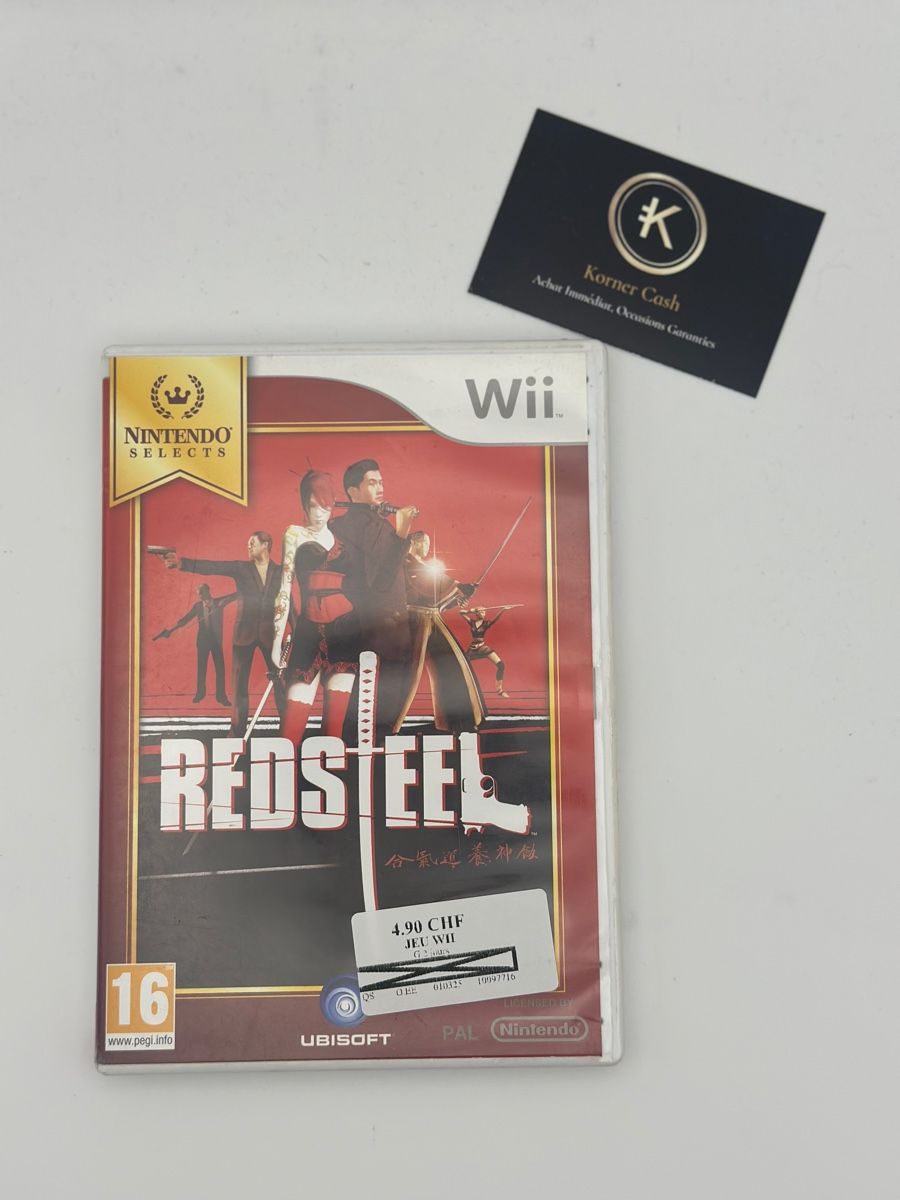 Giochi: Red Steel Wii - Nintendo Selects -  – Usato da Lausanne venduto da Korner-Cash