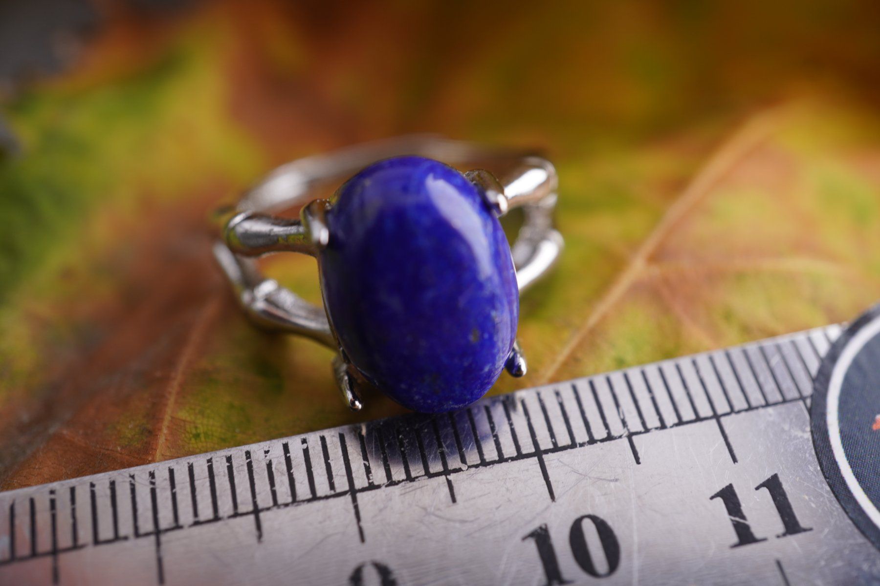 Minerali & Pietre curative: Lapis     ring Grösse  Variabel     (Räumung!) – Nuovo e nell'imballaggio originale da Eschenbach SG venduto da topstone 2