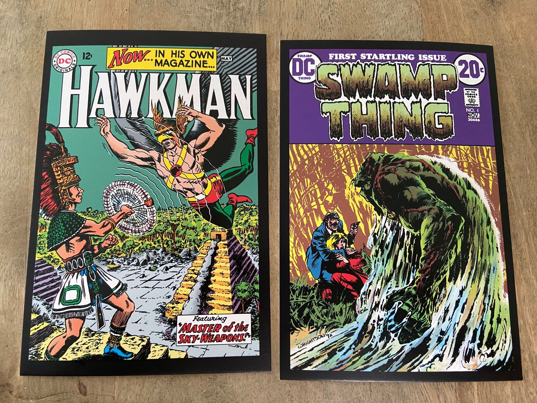Cartoline postali: 4 Postkarten DC Comic Cover Ak neu – Nuovo (secondo la descrizione) da Luzern venduto da waterfront1 1