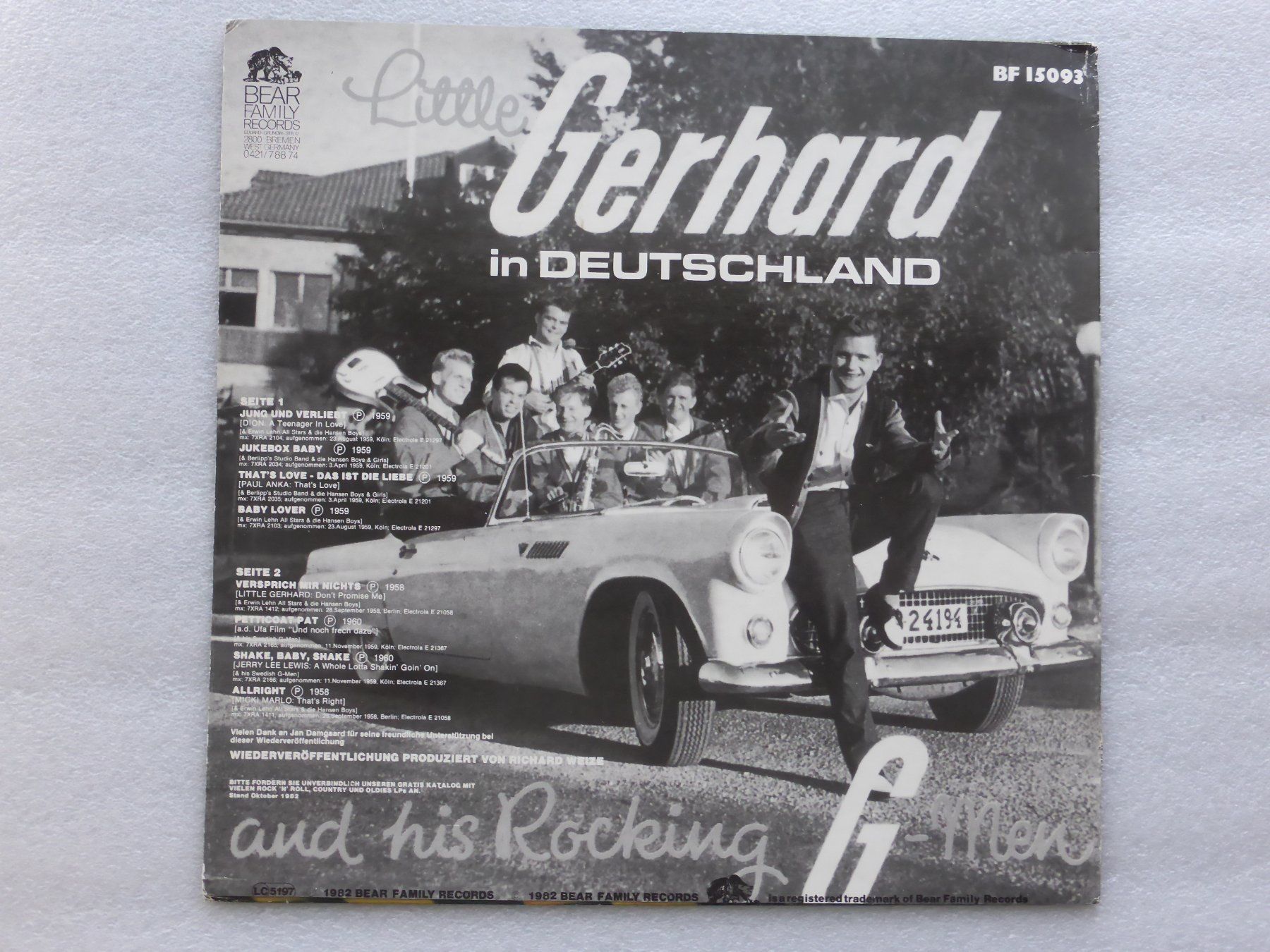 Dischi in vinile: VINYL  LP   LITTLE GERHARD – Usato da Küssnacht am Rigi venduto da Sunnestrahl 3