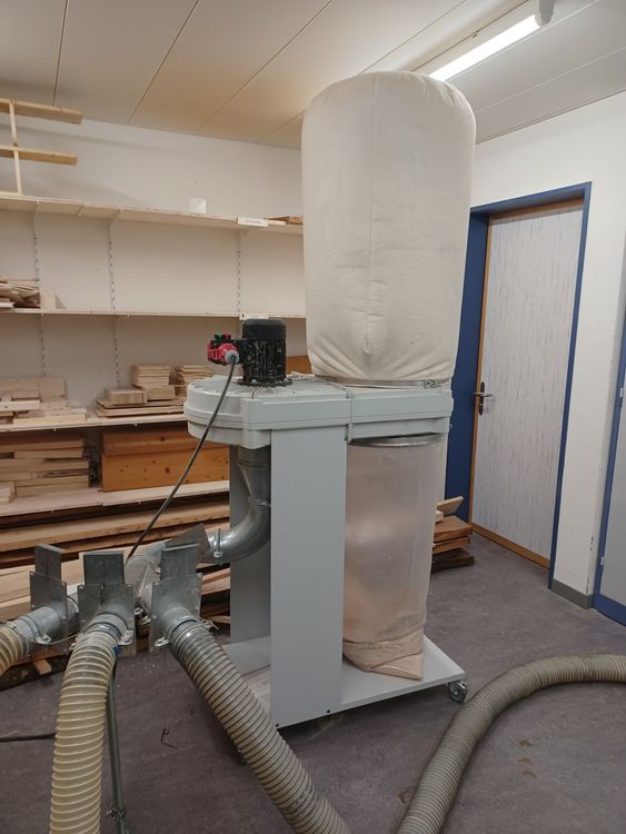 Absauganlage Holz Test