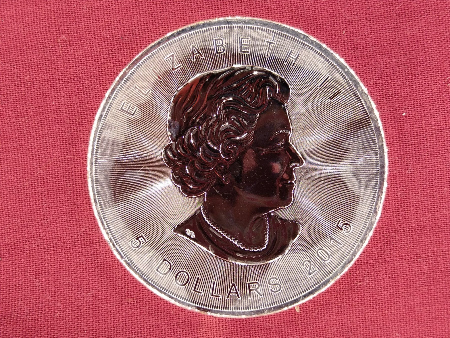 Alle Münzen: Silber Maple Leaf 1 oz - 2015 – Gebraucht aus Dättlikon von Quarz58 1