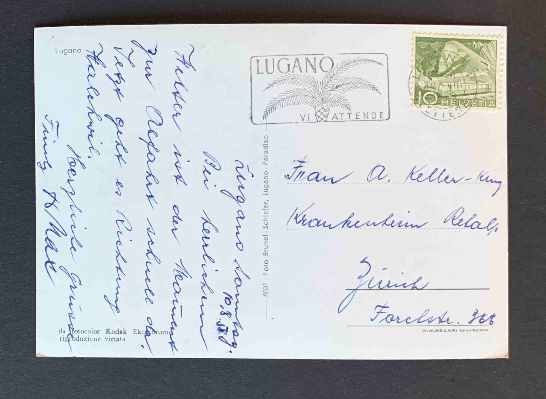 Cartes postales: AK Lugano – D'occasion à Goldau par artelier1 1